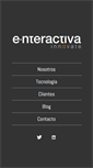 Mobile Screenshot of e-nteractiva.com