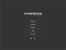 Tablet Screenshot of e-nteractiva.com